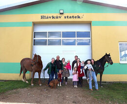 Na kraji Mostku u Chocně se rozkládá Hlávkovo